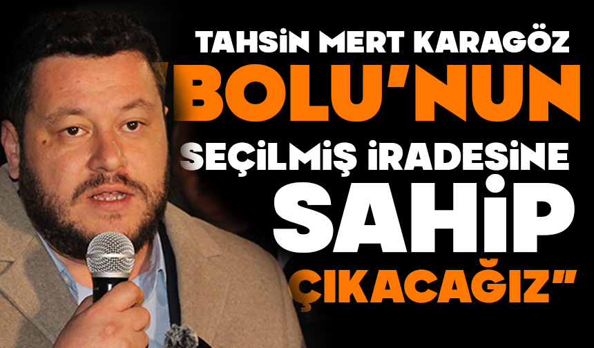 CHP Bolu İl Başkanlığı’ndan belediye önünde açıklama