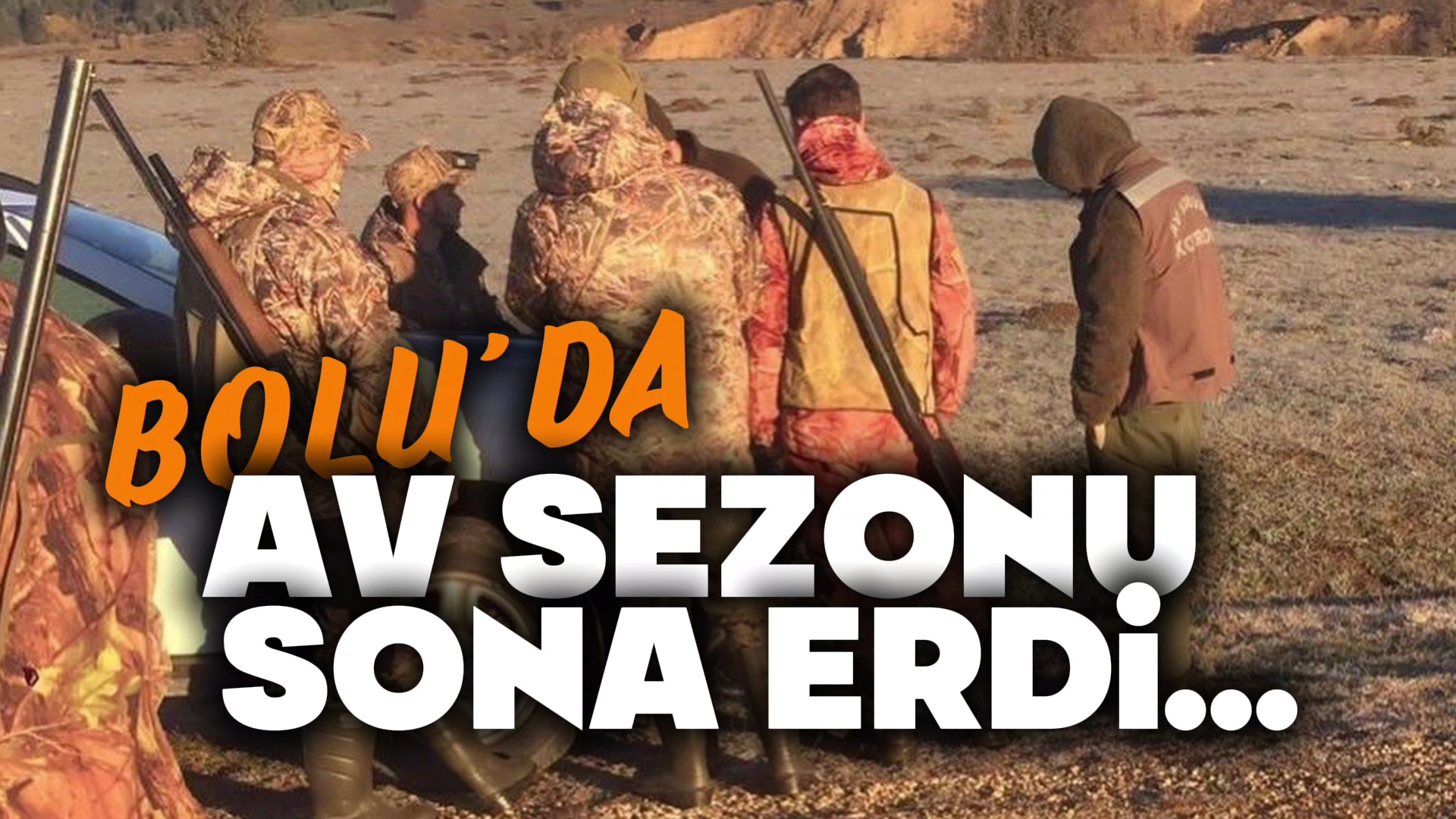 Bolu’da av sezonu sona erdi