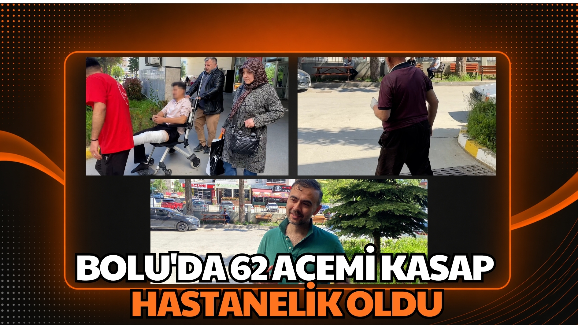 Bolu’da 62 acemi kasap hastanelik oldu