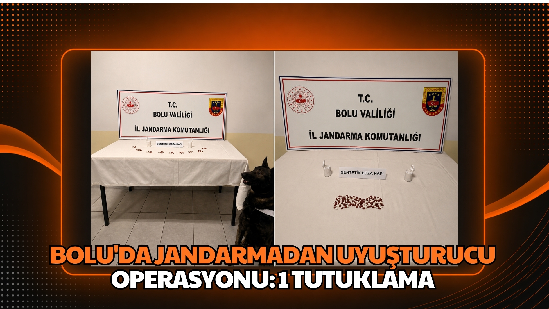 Bolu’da jandarmadan uyuşturucu operasyonu: 1 tutuklama