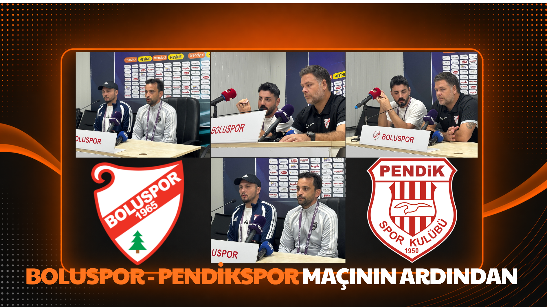 Boluspor – Pendikspor maçının ardından